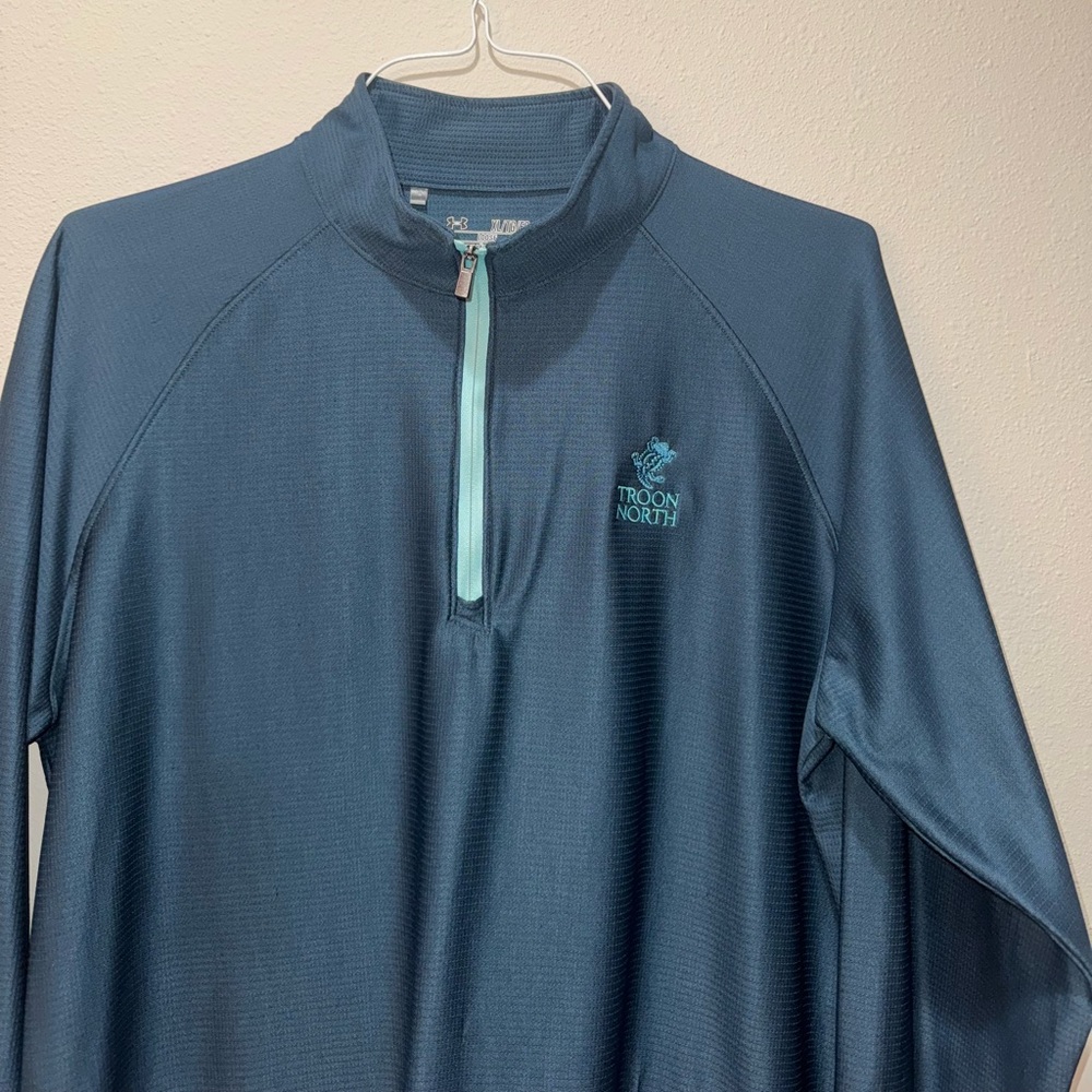 Troon North Under Armour Navy Quarter-Zip Pullover